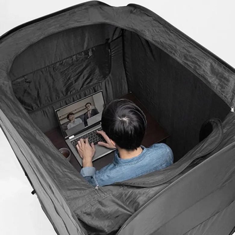 Tente d’intimité pop up tente de bureau