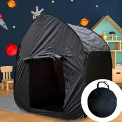 Tente pop-up sensorielle noire 105 cm