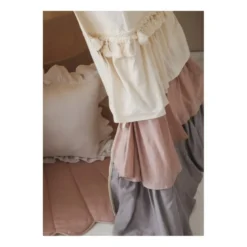 Tente tipi avec franges et tapis powder