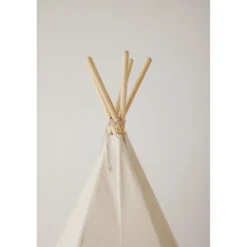 Tente tipi avec tapis beige gris