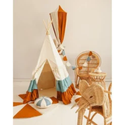 Tente tipi cirque avec volants