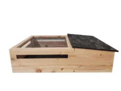 Terrarium tortue de terre en douglas