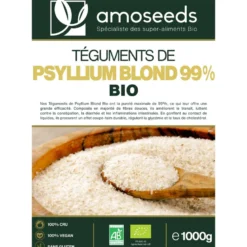 Téguments de psyllium blond bio 1kg