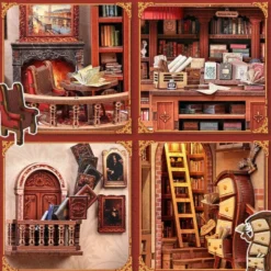 Thames bookstore - maquette booknook serre-livre