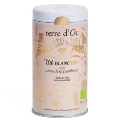 Thé blanc bio amande framboise