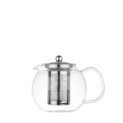 Theière boule 1,3l en inox avec filtre