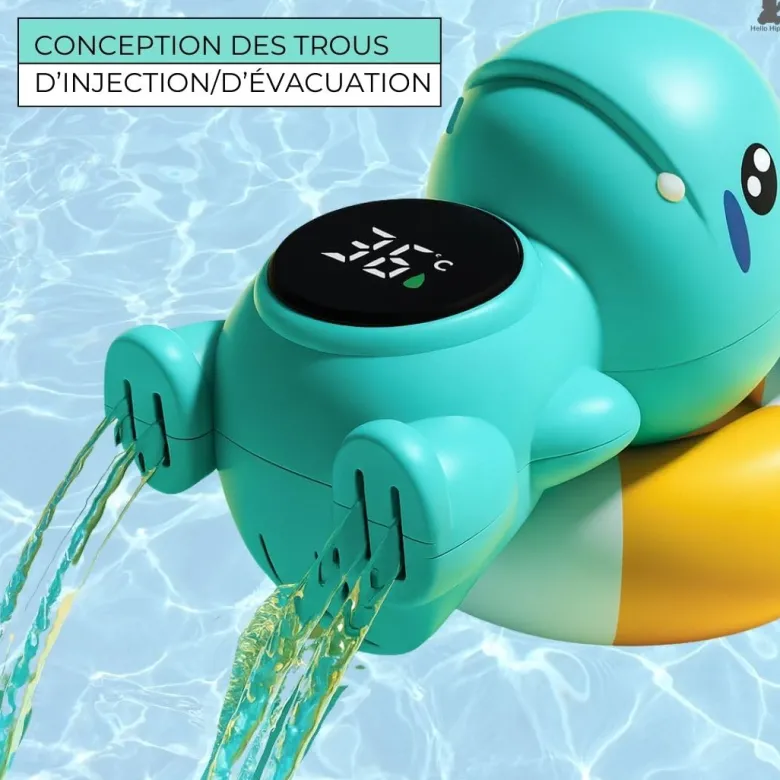 Thermomètre bain bébé digital (dinosaure)