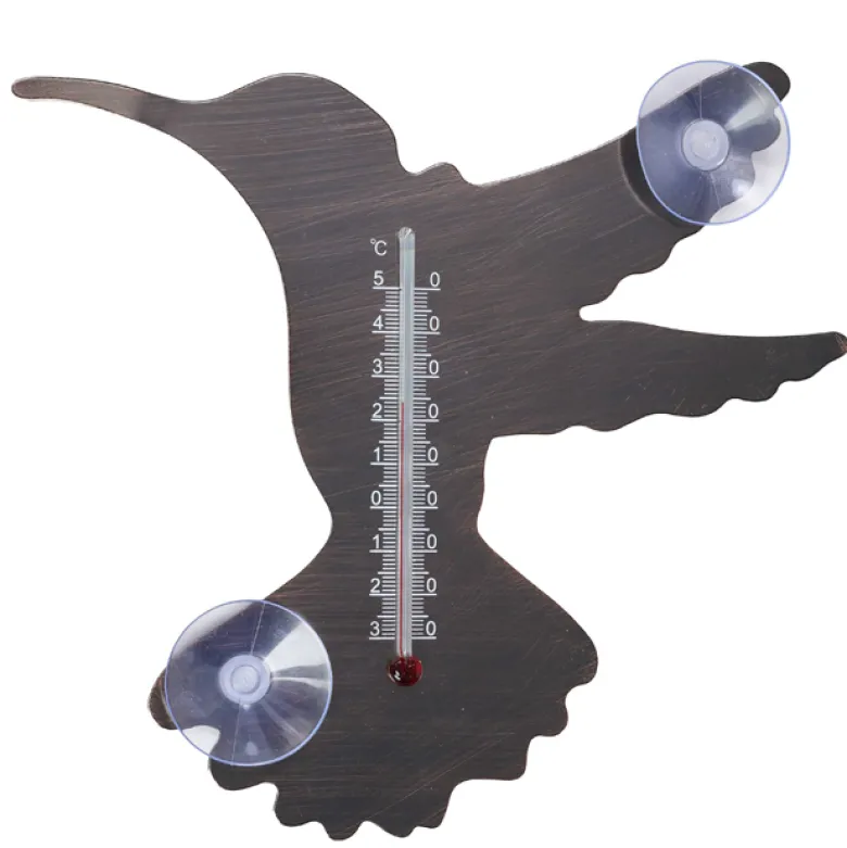Thermomètre fenêtre colibri