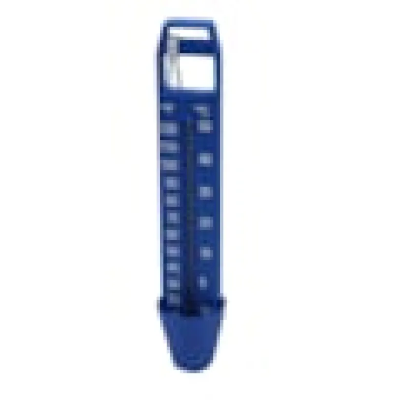 Thermomètre flottant bleu piscine