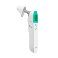 Thermomètre infrarouge 3-en-1 - front, oreilles et objets - bébé et adulte