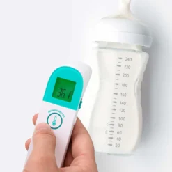 Thermomètre infrarouge 3-en-1 - front, oreilles et objets - bébé et adulte