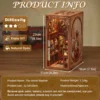 The secret rythm - maquette booknook serre-livre