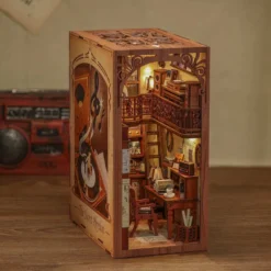The secret rythm - maquette booknook serre-livre