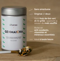 Thé genmaicha 90 g