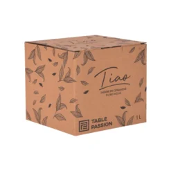 Théière avec filtre tiao vert-orange 1l Vert