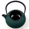 Théière en fonte foncé midori 1.4l ver