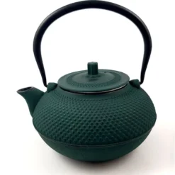 Théière en fonte foncé midori 1.4l ver