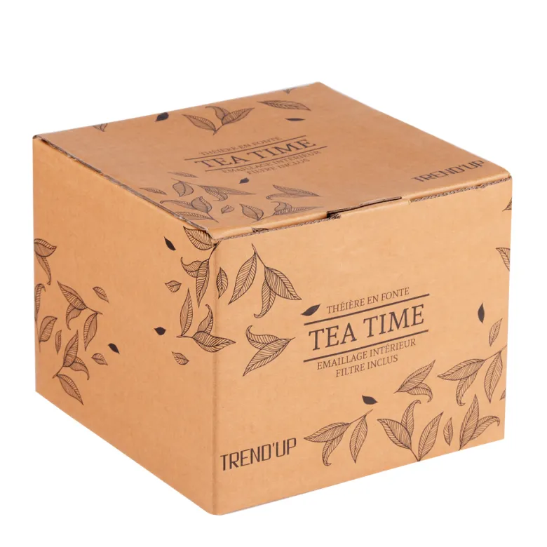 Théière en fonte 1 l avec fitre inox