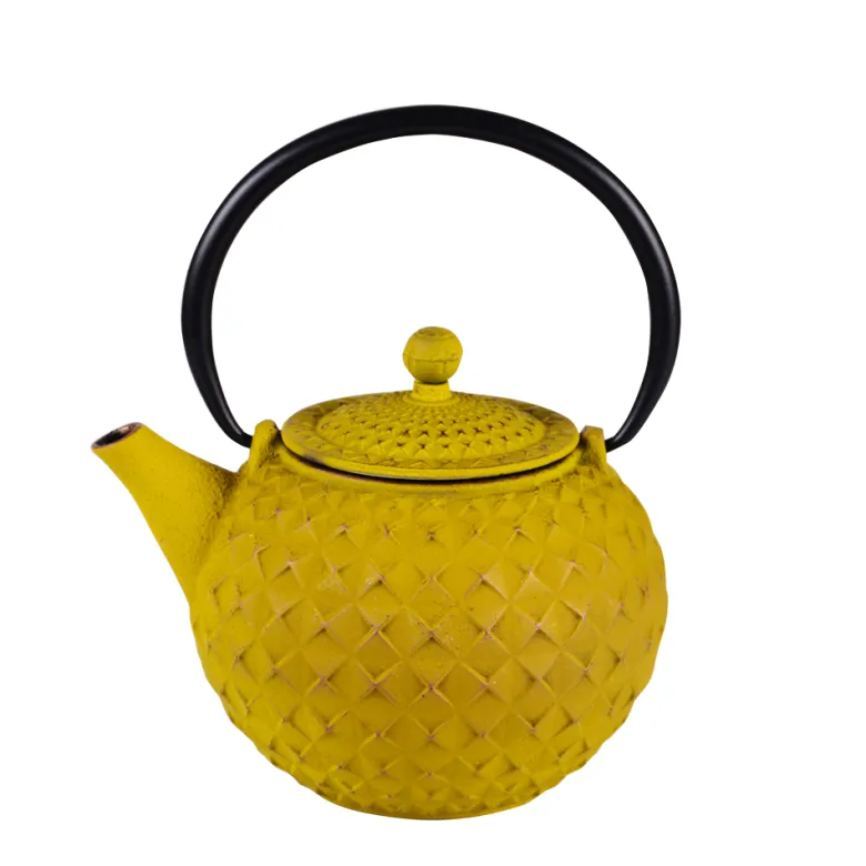 Théière en fonte 1 l avec fitre inox