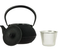 Théière fonte iwachu arare noire 1200 ml