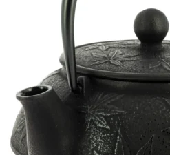 Théière fonte iwachu kaede noire 650 ml