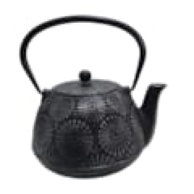 Théière huaban 1.2 litre en fonte noir