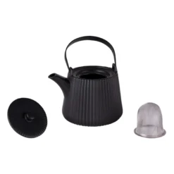 Théière tiao 1l noire avec filtre Noir