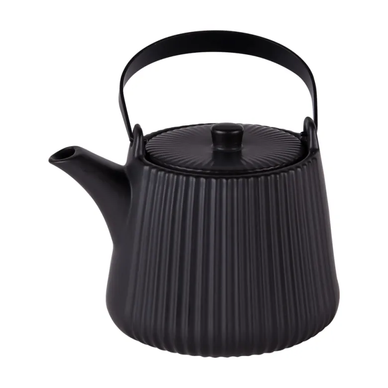 Théière tiao 1l noire avec filtre Noir