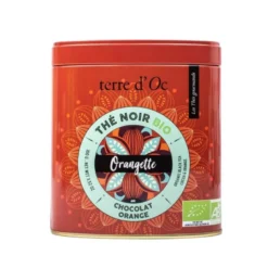 Thé noir bio saveur chocolat & orange