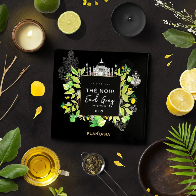 Thé noir earl grey bergamote bio*