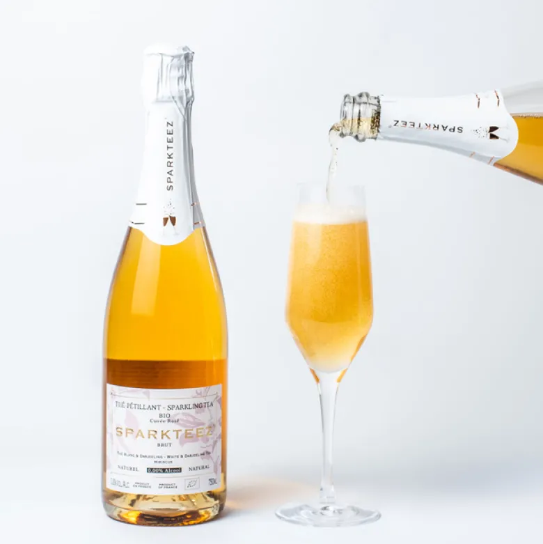 Thé pétillant rose Sparkteez