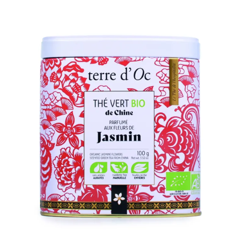 Thé vert au jasmin bio