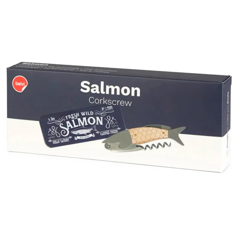 Tire bouchon saumon