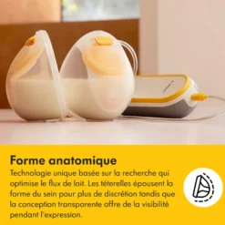 Tire-lait électrique double 21mm 24mm