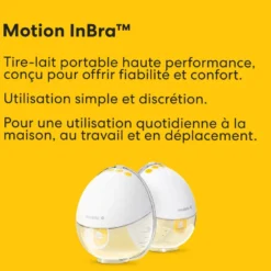 Tire-lait électrique double portable motion inbra