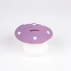 Tirelire champignon - lila