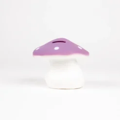 Tirelire champignon - lila