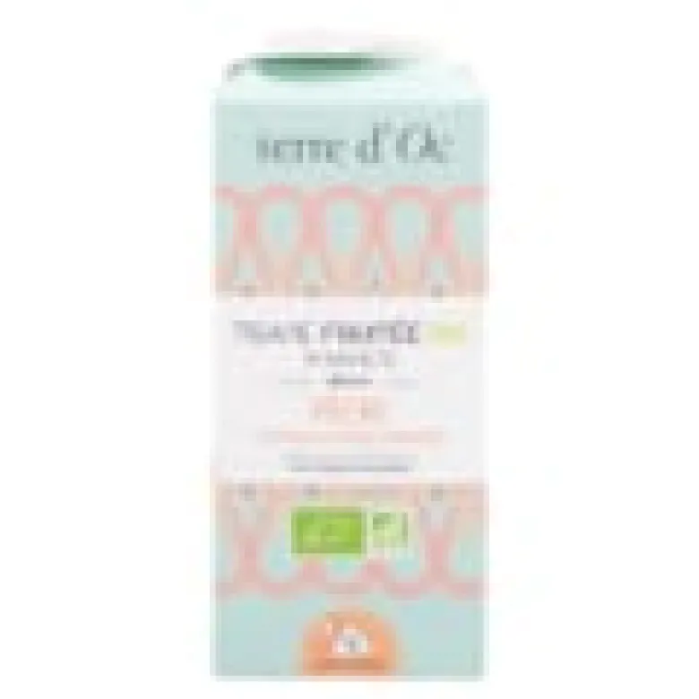 Tisane fruitée bio pêche verveine et orange sanguine 70 g terre d'Oc