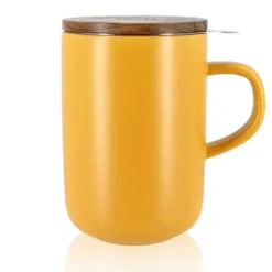 Tisanière Juliet en grès 475ml Jaune