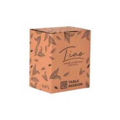 Tisanière tiao gris-beige 47 cl Beige
