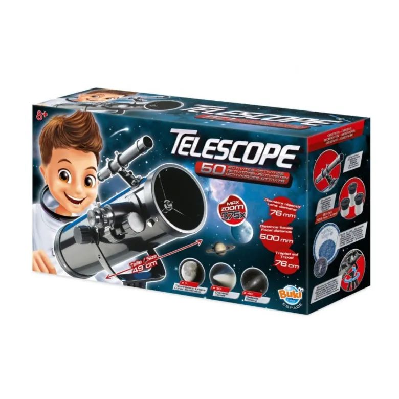 Téléscope 50 activités oculaires verre