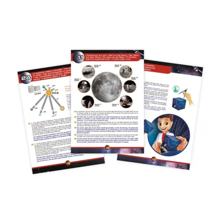 Téléscope 50 activités oculaires verre
