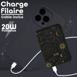 T'nb - batterie externe agsafe 5000 mah - modèle astro