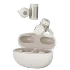 T'nb - écouteurs sport sans fil energy zen à clip, confortables - beige