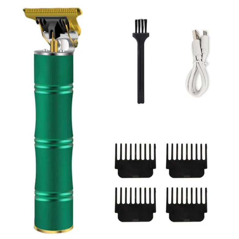 Tondeuse électrique professionnelle rechargeable vert herzberg hg04104-gre