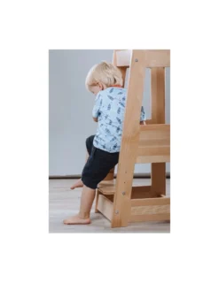 Tour d'apprentissage bois ergonomique