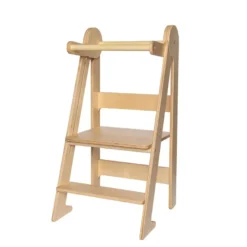 Tour d'apprentissage pliable premium montessori crème beige Beige
