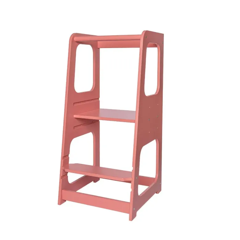 Tour d'apprentissage premium montessori rose Rose