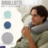 Tour de cou chauffant noyaux de cerise micro-onde - naturel, lavable & réutilisa