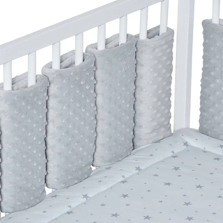 Tour de lit 10 pièces modulable minky